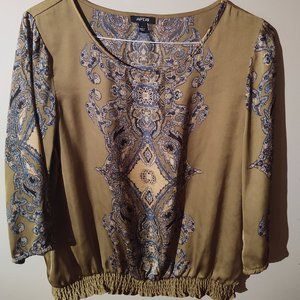 Apt 9 Womens Blouse Size L